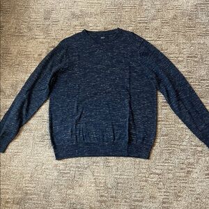 1901 Blue Crew Long Sleeve Sweater M